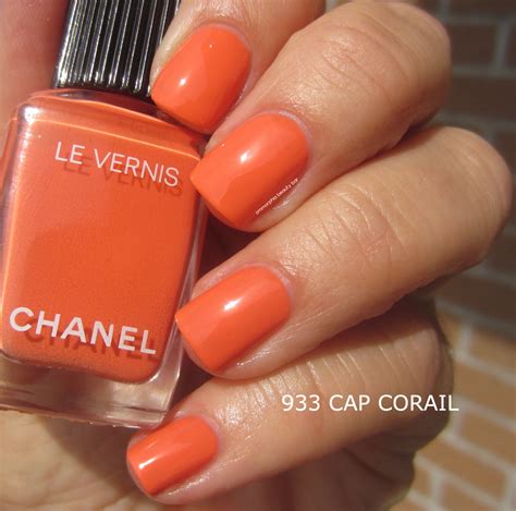 chanel vernis cap corail|chanel le vernis nails.